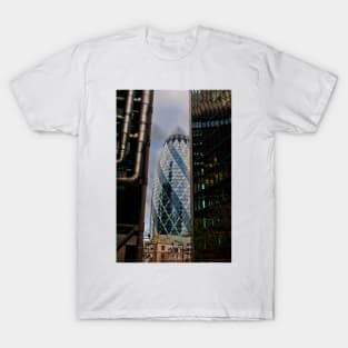 30 St Mary Axe The Gherkin London England T-Shirt